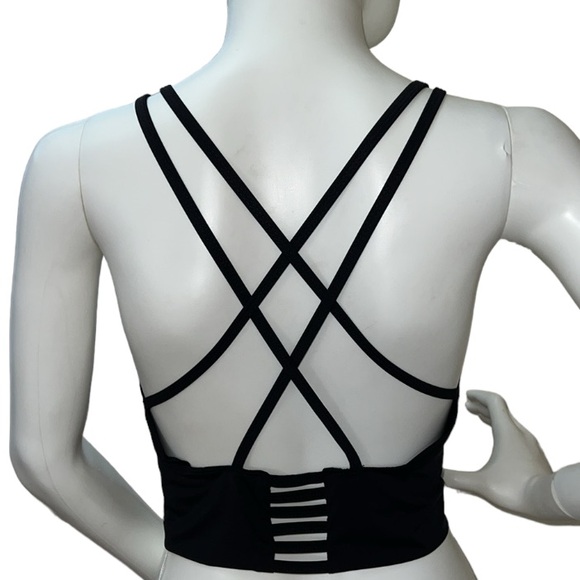 Zexxxy crop top cami criss-cross back NWT / size Lg. - Picture 11 of 11